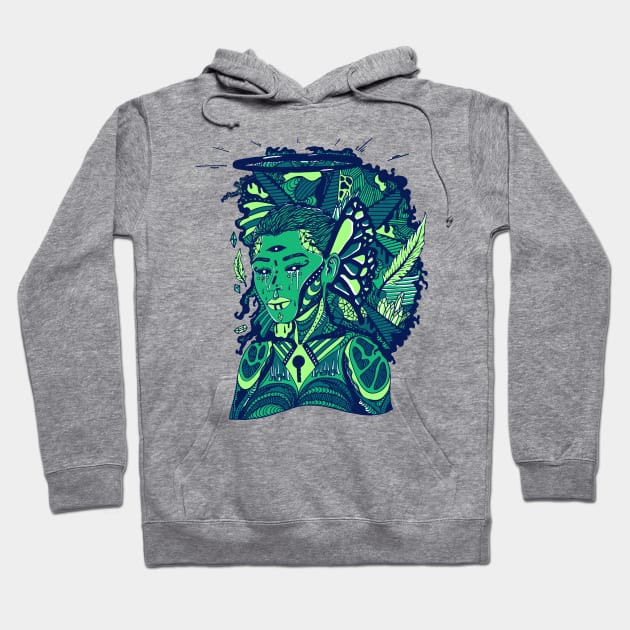 Ngreen Jupiter Cries Hoodie by kenallouis